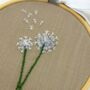 Dandelion Embroidery/Up Cycling Clothing Kit, thumbnail 2 of 10