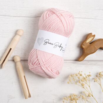 Lilly Cardigan Baby Knitting Kit, 8 of 11