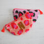 Personalised Leopard Velvet Coin Purse, thumbnail 1 of 7