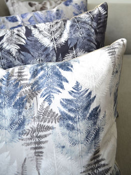 Fern Linen Cushion Cover, 2 of 4