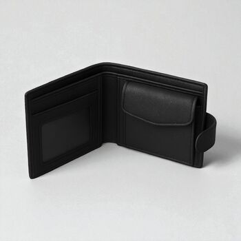 Personalised Men's Leather Rfid Bifold Wallet, 3 of 5