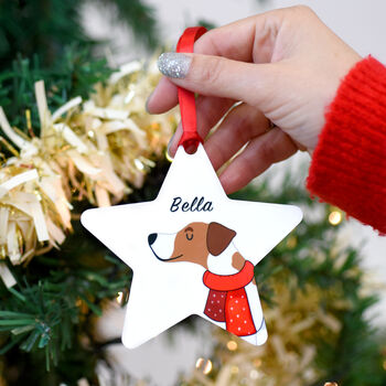 Personalised Christmas Dog Winter Clothing Decoration, 2 of 11