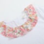 Edoth Pink Collar Floral Top, thumbnail 4 of 9