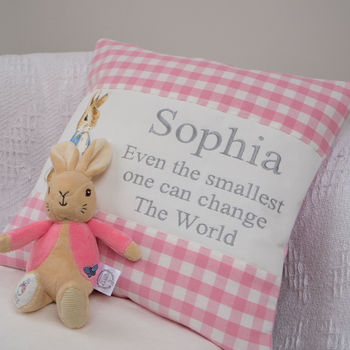 Peter Rabbit© Quote Cushion, 2 of 7