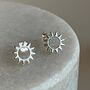Sterling Silver Sun Studs, thumbnail 5 of 8