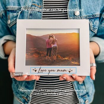 Personalised Mother And Daughter Photo Frame Gift, 10 of 11
