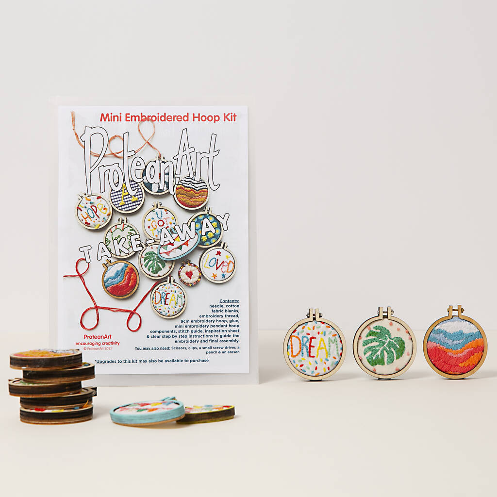 Jesse C. Mault art kit with mini hoops by johny todd  notonthehighstreetcom