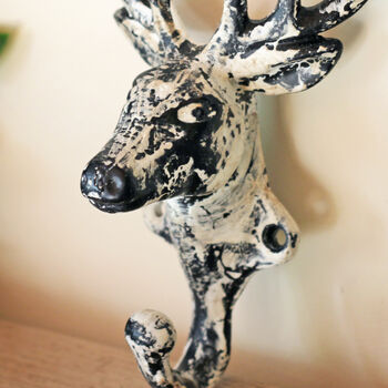 Cast Iron Stag Deer Hook, 3 of 4