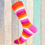 Lgbtq+ Lesbian Colours Socks, thumbnail 1 of 2