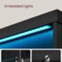 Tv Stand Cabinet With LED Lights 70 Inch Modern Tv Unit, thumbnail 9 of 12
