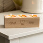 Personalised Heart Candle Holder Gift For Couple, thumbnail 1 of 5