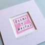 Beers And Besties Mini Art Print, thumbnail 9 of 9