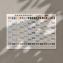 Personalised Wall Planner | 2026 Year Calendar, thumbnail 3 of 6