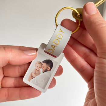 Personalised Dad Photo Keyring, 8 of 11