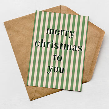 Stylish Christmas Card Pack, Set Of Modern Festive Cards, 2 of 6