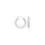 Athenian Scroll Sterling Silver Hoops, thumbnail 3 of 3
