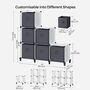 Six Cube Storage Unit Storage Boxes Bins Shelves, thumbnail 8 of 8