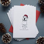 Is It Too Late Be Good? Labrador Christmas Card Or Pack, thumbnail 2 of 2