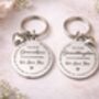 Daughter / Son Keyring Personalised From Us Or Me, thumbnail 3 of 3