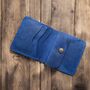 Personalised Embossed Full Grain Handcrafted Leather Wallet, thumbnail 1 of 10