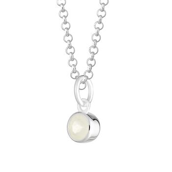 Moonstone Necklace, June Birthstone Jewellery, 6 of 8