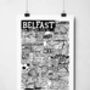 Belfast Landmarks Print, thumbnail 4 of 10