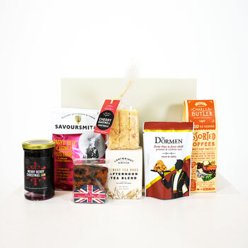 Seasons Greetings Christmas Hamper Food, 5 of 8