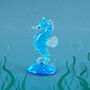 Artisan Glass Seahorse In Gift Box | Collectable | Glass Animal | Home Decor, thumbnail 1 of 5