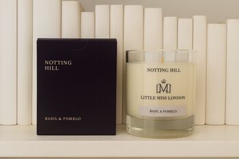 Little Miss Notting Hill Basil And Pomelo Scented Candle, 5 of 6