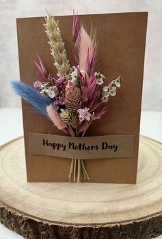 Mother’s Day Card Dried Flowers, 5 of 8