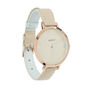 Montmartre Pale Blue And Almond Leather Ladies Watch, thumbnail 2 of 6