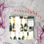 Champagne Napkin Set | Celebration Gift | Hand Drawn Cotton Napkins, thumbnail 3 of 5