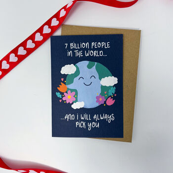 Anniversary Romantic Card 'I Will Always Pick You', 2 of 4