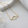 Sterling Silver Fish Necklace, thumbnail 3 of 10