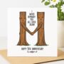 I Wood Remarry You Again 5th Anniversary Card, thumbnail 1 of 2