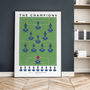 Leicester City The Champions 23/24 Poster, thumbnail 1 of 7