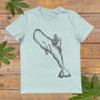 Whale And Bear T Shirt, Organic And Sustainable, thumbnail 4 of 5