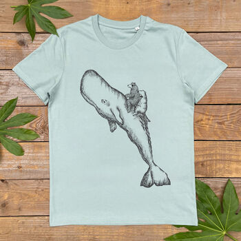 Whale And Bear T Shirt, Organic And Sustainable, 4 of 5