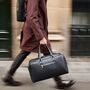 Men’s Personalised Tailored Luxe Weekender Bag, thumbnail 1 of 10