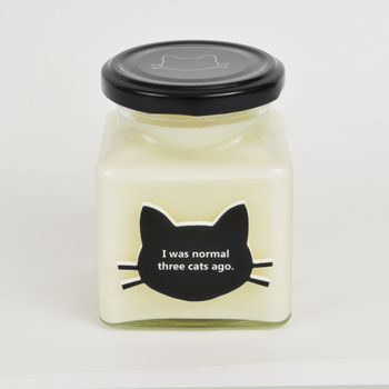 Cat Slogan Scented Candle, 4 of 5