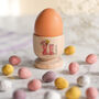 Personalised Single Welly Boot Wooden Egg Cup, thumbnail 1 of 3