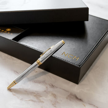 Personalised Luxury Journal And Coventry Pen Gift Set, 5 of 12