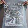 Personalised Winter Wedding Or Anniversary Papercut, thumbnail 1 of 3