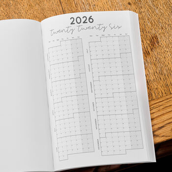 Personalised 2026 Diary | Choice Of Covers, 3 of 7