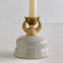 Woman Figurine Candle Holder White, thumbnail 8 of 9