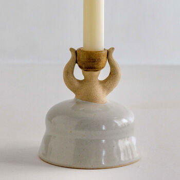 Woman Figurine Candle Holder White, 8 of 9