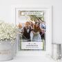 One Year Married Couples Photo Print Personalised Anniversary Gift, thumbnail 1 of 6