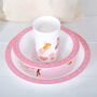 Fairy Garden Dinner Set With Personaised Bag, thumbnail 3 of 3