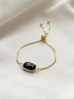 Labradorite Semi Precious Box Chain Bracelet, 2 of 2