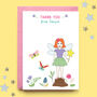 Personalised Fairy Thank You Note Cards, thumbnail 2 of 3